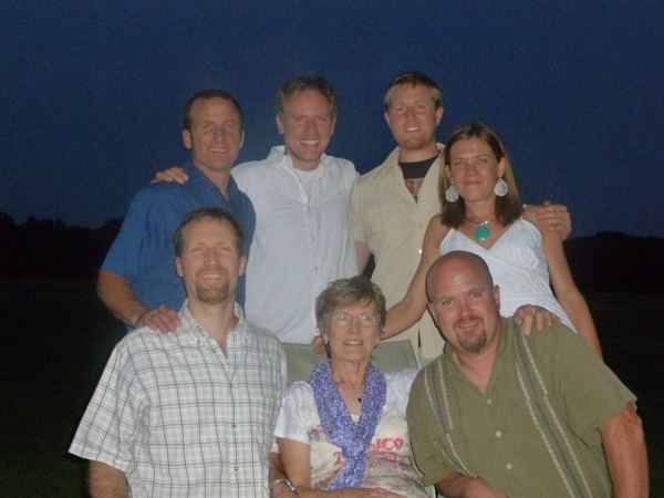 Zerwas Stalker Family - 2013 - Front row: Philip Zerwas, Minnie Zerwas Stalker, Scott Zerwas
Back row: Gregory Zerwas, Nathan McConnell, Nick Stalker, Sarah Gentelin
 - summer 2013

Photo courtesy of Zerwas family